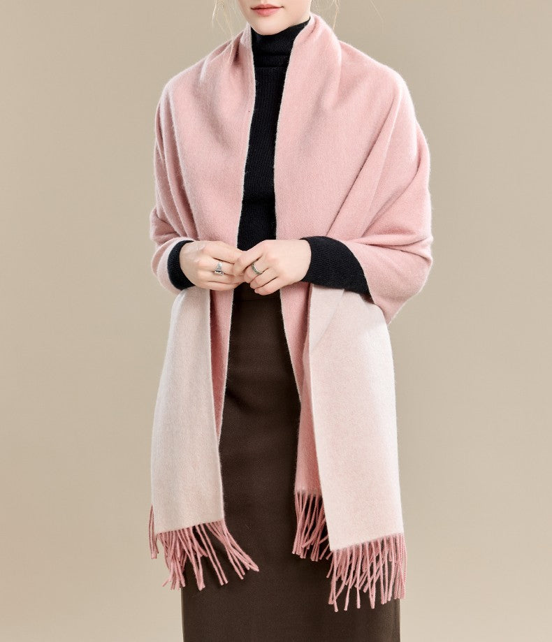 Fashion Scarf, Christmas Gift, Gifts for Her, Long Wool Scarf, Soft Wool Scarf for Women, Evening Wrap, Winter Shawl, Elegant Shawl, Warm Cape-Paintingforhome