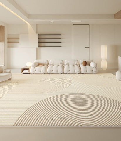 Oversized Modern Rug for Living Room, Bedroom Floor Rugs, Geometric Contemporary Rugs for Dining Room, Extra Large Modern Rugs for Living Room-Paintingforhome