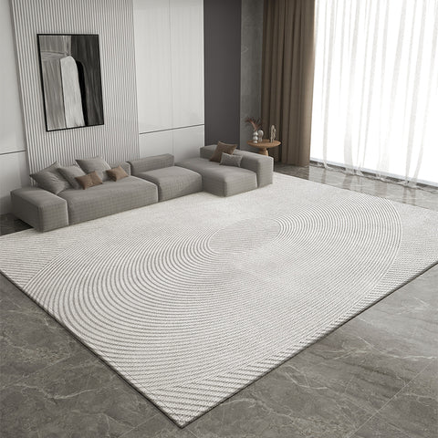 Contemporary Modern Rugs for Living Room, Geometric Modern Rugs for Sale, Modern Rug Placement Ideas for Bedroom, Gray Rugs for Dining Room-Paintingforhome