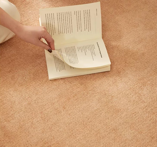 Geometric Modern Rugs for Dining Room, Large Modern Rugs for Living Room, Bedroom Modern Rugs, Cream Color Contemporary Modern Rugs-Paintingforhome