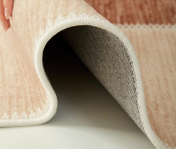 Abstract Modern Carpets for Living Room, Modern Rugs for Dining Room, Contemporary Rugs for Bedroom, Mid Century Modern Rugs Next to Bed-Paintingforhome