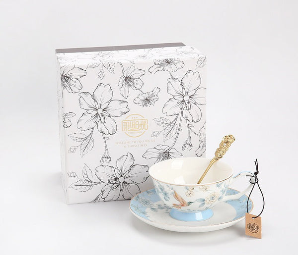 Ceramic Tea Cup Set, Luxury Tea Cup with Saucer, Elegant Coffee Cup, Porcelain Coffee Cup, Porcelain Tea cups, British Tea Cup Set, Afternoon Tea Cup with Saucer Set-Paintingforhome
