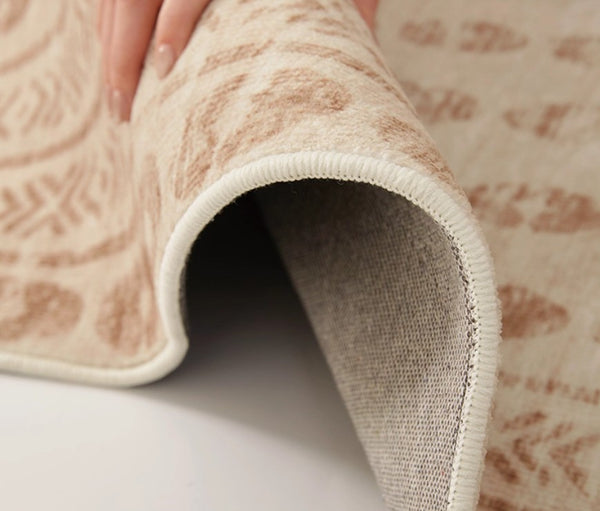 Contemporary Rugs for Bedroom, Mid Century Modern Rugs Next to Bed, Abstract Modern Carpets for Living Room, Modern Rugs for Dining Room-Paintingforhome