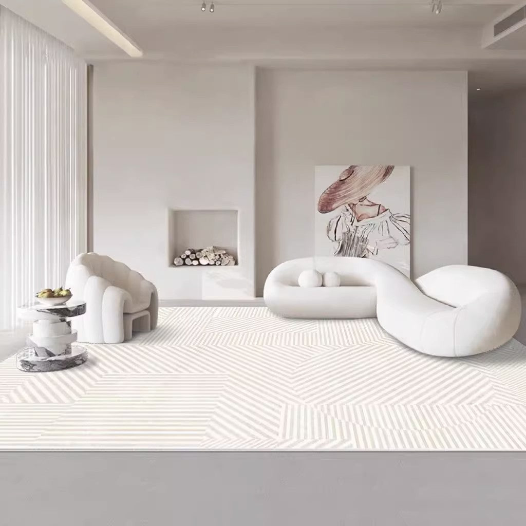 Simple Abstract Modern Rug Abstract Modern Rugs for Bedroom, Modern Rugs for Dining Room, Simple ...