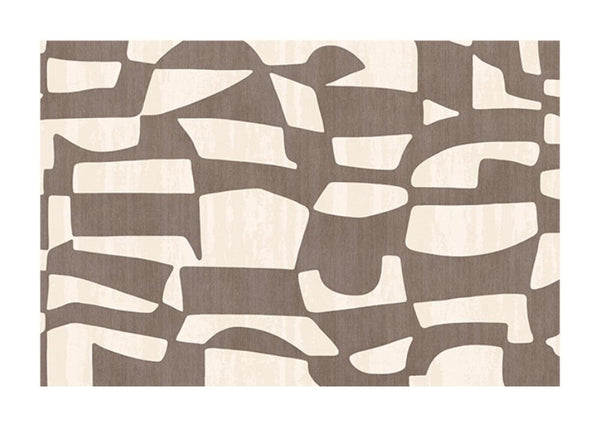 Abstract Contemporary Rugs for Bedroom, Modern Rugs under Sofa, Dining Room Floor Rugs, Modern Rug Ideas for Living Room-Paintingforhome