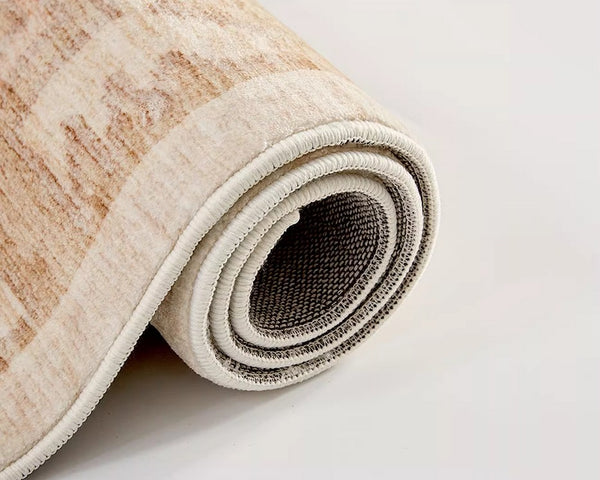 Large Modern Rugs under Dining Room Table, Contemporary Abstract Rugs Next to Bed, Geometric Modern Carpets for Office, Vintage Soft Turkish Rug for Living Room-Paintingforhome