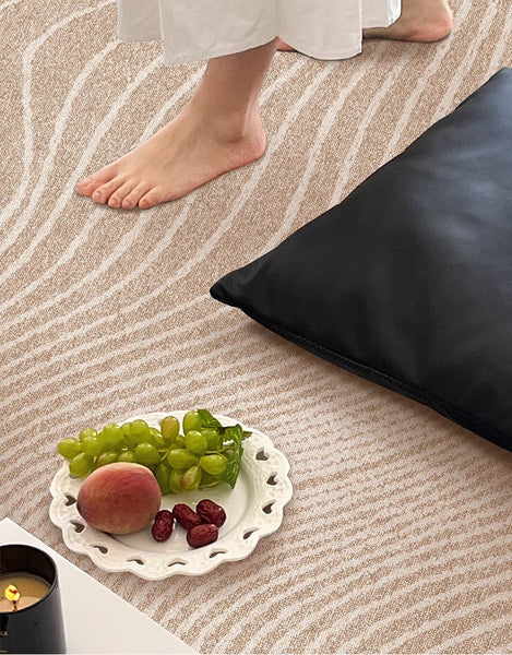 Bedroom Floor Rugs, Extra Large Modern Rugs for Living Room, Oversized Modern Rug for Living Room, Geometric Contemporary Rugs for Dining Room-Paintingforhome