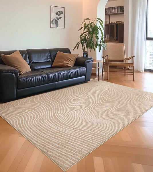 Oversized Modern Rug for Living Room, Geometric Contemporary Rugs for Dining Room, Bedroom Floor Rugs, Extra Large Modern Rugs for Living Room-Paintingforhome