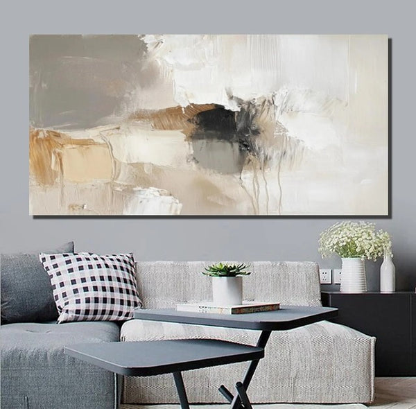 Hand Painted Wall Art Painting, Large Modern Acrylic Painting, Contemporary Canvas Artwork, Abstract Wall Art Paintings, Modern Art for Dining Room-Paintingforhome