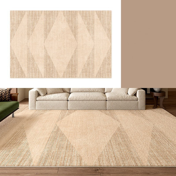 Modern Rugs under Dining Room Table, Geometric Modern Carpets for Office, Abstract Modern Rugs for Living Room, Contemporary Modern Rugs Next to Bed-Paintingforhome