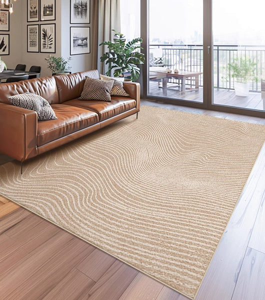 Oversized Modern Rug for Living Room, Geometric Contemporary Rugs for Dining Room, Bedroom Floor Rugs, Extra Large Modern Rugs for Living Room-Paintingforhome