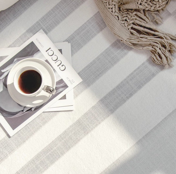 Geometric Modern Carpets for Bedroom, Modern Grey Rugs for Living Room, Modern Abstract Rugs under Dining Room Table-Paintingforhome