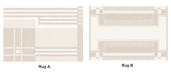 Geometric Modern Rug Placement Ideas for Living Room, Contemporary Area Rugs for Dining Room, Modern Rug Ideas for Bedroom-Paintingforhome