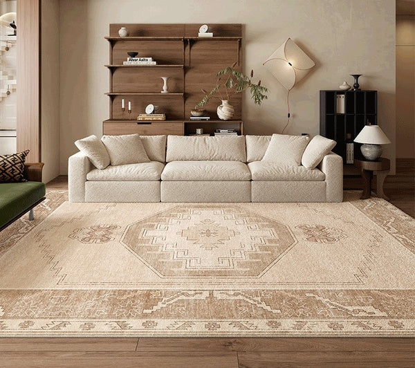 Geometric Modern Carpets for Office, Abstract Modern Rugs for Living Room, Contemporary Modern Rugs Next to Bed, Modern Rugs under Dining Room Table-Paintingforhome