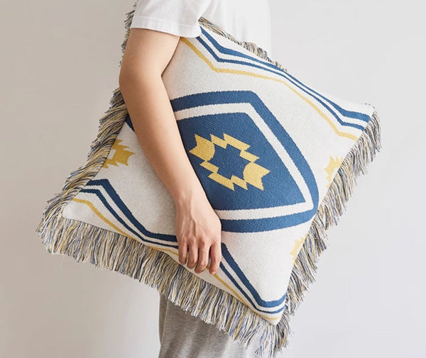 Simple Decorative Pillow Covers, Modern Decorative Pillow for Interior Design, Contemporary Modern Sofa Pillows for Bedroom, Square Modern Pillows for Couch-Paintingforhome