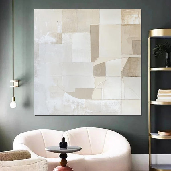 Contemporary Modern Artwork, Large Modern Canvas Painting, Wall Art for Bedroom, Hand Painted Wall Art Painting-Paintingforhome