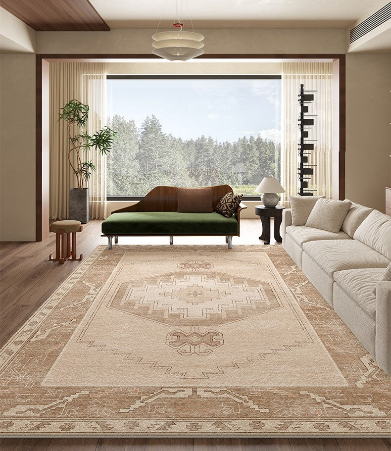 Geometric Modern Carpets for Office, Abstract Modern Rugs for Living Room, Contemporary Modern Rugs Next to Bed, Modern Rugs under Dining Room Table-Paintingforhome