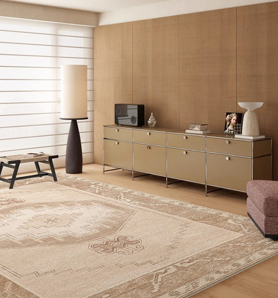 Geometric Modern Carpets for Office, Abstract Modern Rugs for Living Room, Contemporary Modern Rugs Next to Bed, Modern Rugs under Dining Room Table-Paintingforhome