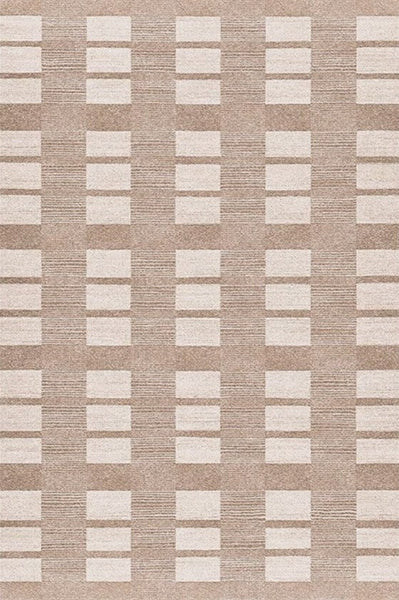 Mid Century Modern Rugs for Bedroom, Contemporary Abstract Rugs under Dining Room Table, Large Modern Rugs for Living Room-Paintingforhome