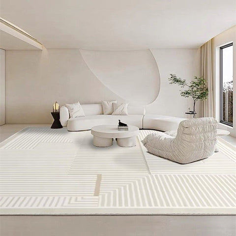 Modern Rugs for Dining Room, Large Geometric Modern Rugs for Living Room, Abstract Modern Rugs for Bedroom, Contemporary Modern Rugs-Paintingforhome