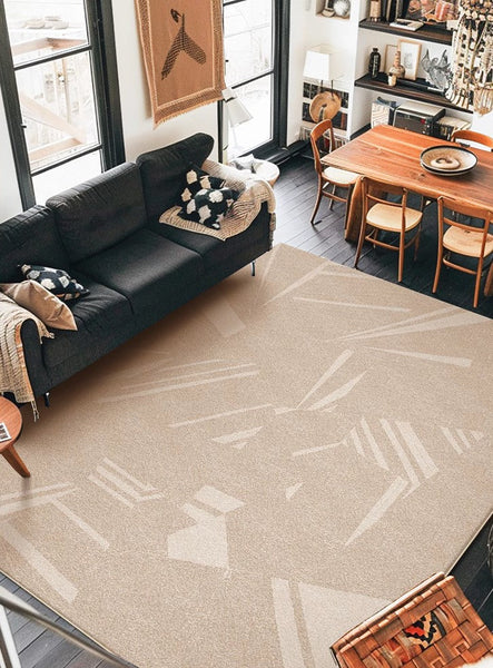 Large Modern Rugs for Living Room, Contemporary Modern Rugs for Bedroom, Extra Large Geometric Modern Rugs for Dining Room-Paintingforhome