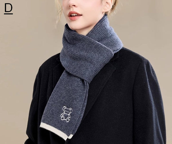 Warm Winter Scarf, Cold Weather Scarf, Fashion Scarf, Christmas Gifts for Her, Holiday Scarf, Winter Wool Scarf, Soft Cashmere Scarf for Women, Elegant Wool Scarves-Paintingforhome