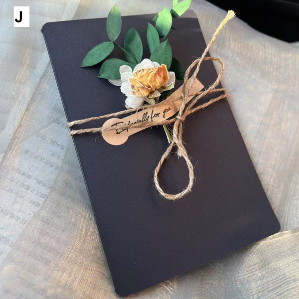 Birthday Greeting Card, Unique Anniversary Greeting Card, Creative Beautiful Valentine's Day Greeting Card, Wedding Greeting Card, Original Handmade Dried Flower Greeting Cards-Paintingforhome