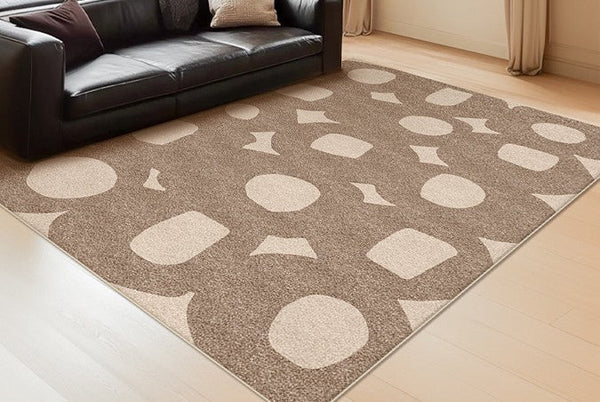 Living Room Modern Area Rug, Large Area Rugs for Office, Contemporary Area Rugs under Sofa, Bedroom Modern Floor Rugs-Paintingforhome