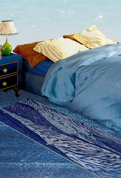 Geometric Modern Rugs under Dining Room Table, Contemporary Modern Rugs Next to Bed, Abstract Area Rugs for Living Room, Modern Carpets for Office-Paintingforhome