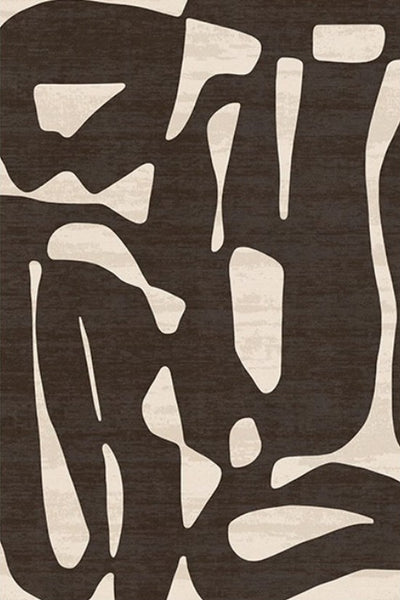 Dining Room Floor Rugs, Abstract Contemporary Rugs for Bedroom, Modern Rug Ideas for Living Room, Modern Rugs under Sofa-Paintingforhome