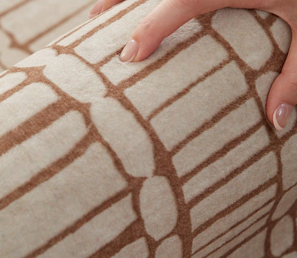 Modern Rugs under Dining Room Table, Mid Century Geometric Carpets, Contemporary Modern Rugs Next to Bed, Abstract Modern Rugs for Living Room-Paintingforhome