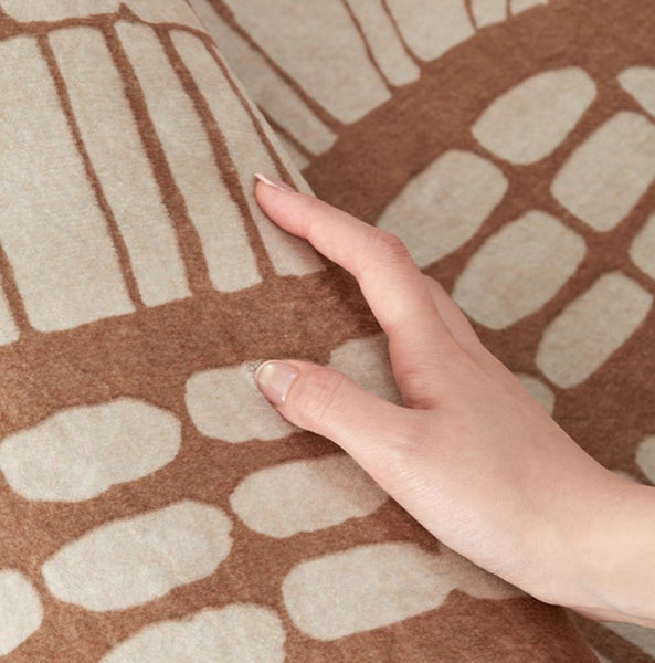 Modern Rugs under Dining Room Table, Mid Century Geometric Carpets, Contemporary Modern Rugs Next to Bed, Abstract Modern Rugs for Living Room-Paintingforhome