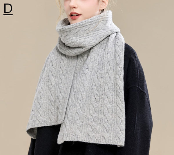 Christmas Gifts for Her, Holiday Scarf, Winter Wool Scarf, Warm Winter Scarf, Cold Weather Scarf, Fashion Scarf, Soft Cashmere Scarf for Women, Elegant Wool Scarves-Paintingforhome