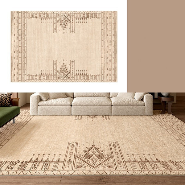 Contemporary Modern Rugs Next to Bed, Modern Rugs under Dining Room Table, Geometric Modern Carpets for Office, Abstract Modern Rugs for Living Room-Paintingforhome