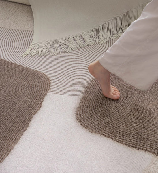 Living Room Modern Rugs, Modern Living Room Rug Placement Ideas, Extra Large Contemporary Area Rugs for Bedroom, Dining Room Floor Carpets-Paintingforhome