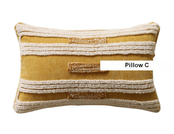 Modern Square Sofa Pillows Covers, Modern Sofa Cushion, Decorative Modern Pillows for Couch, Decorative Pillows for Living Room-Paintingforhome