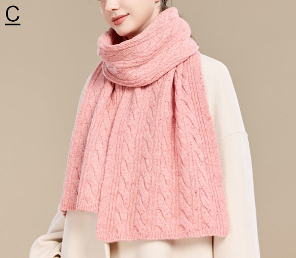 Christmas Gifts for Her, Holiday Scarf, Winter Wool Scarf, Warm Winter Scarf, Cold Weather Scarf, Fashion Scarf, Soft Cashmere Scarf for Women, Elegant Wool Scarves-Paintingforhome