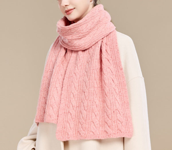 Christmas Gifts for Her, Holiday Scarf, Winter Wool Scarf, Warm Winter Scarf, Cold Weather Scarf, Fashion Scarf, Soft Cashmere Scarf for Women, Elegant Wool Scarves-Paintingforhome