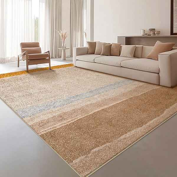 Abstract Area Rugs for Bedroom, Contemporary Modern Rugs for Living Room, Geometric Modern Rugs under Dining Room Table, Modern Carpets under Coffee Table-Paintingforhome