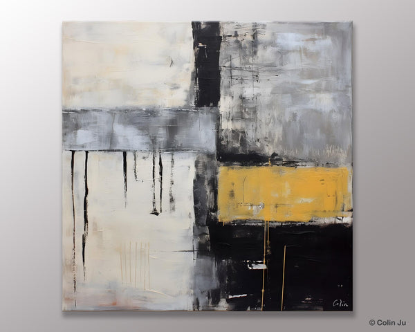 Extra Large Original Artwork, Large Paintings for Bedroom, Abstract Landscape Painting on Canvas, Oversized Contemporary Wall Art Paintings-Paintingforhome