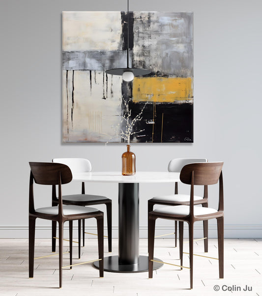 Extra Large Original Artwork, Large Paintings for Bedroom, Abstract Landscape Painting on Canvas, Oversized Contemporary Wall Art Paintings-Paintingforhome