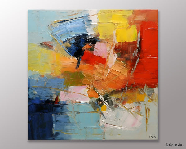 Oversized Canvas Paintings, Huge Wall Art Ideas for Living Room, Contemporary Acrylic Art, Original Abstract Art, Hand Painted Canvas Art-Paintingforhome
