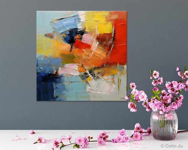 Oversized Canvas Paintings, Huge Wall Art Ideas for Living Room, Contemporary Acrylic Art, Original Abstract Art, Hand Painted Canvas Art-Paintingforhome