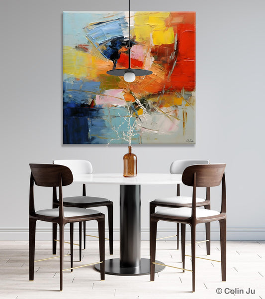 Oversized Canvas Paintings, Huge Wall Art Ideas for Living Room, Contemporary Acrylic Art, Original Abstract Art, Hand Painted Canvas Art-Paintingforhome