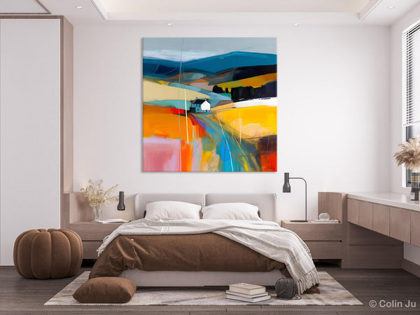 Contemporary Abstract Artwork, Acrylic Painting for Living Room, Oversized Wall Art Paintings, Original Modern Artwork on Canvas-Paintingforhome