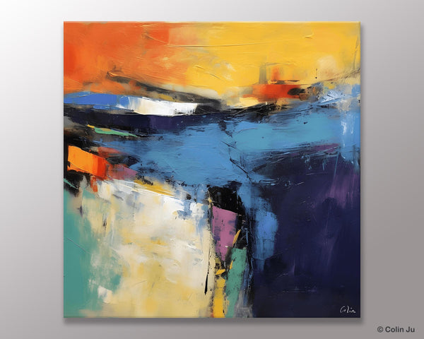 Large Wall Art Painting for Bedroom, Oversized Modern Abstract Wall Paintings, Original Canvas Art, Contemporary Acrylic Painting on Canvas-Paintingforhome
