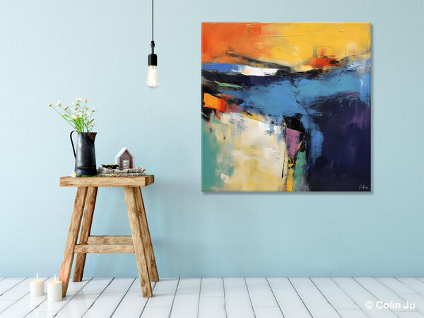 Large Wall Art Painting for Bedroom, Oversized Modern Abstract Wall Paintings, Original Canvas Art, Contemporary Acrylic Painting on Canvas-Paintingforhome