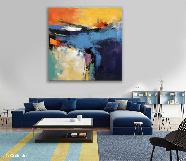 Large Wall Art Painting for Bedroom, Oversized Modern Abstract Wall Paintings, Original Canvas Art, Contemporary Acrylic Painting on Canvas-Paintingforhome