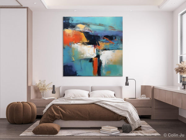 Modern Wall Art Paintings, Canvas Paintings for Bedroom, Buy Wall Art Online, Contemporary Acrylic Painting on Canvas, Large Original Art-Paintingforhome