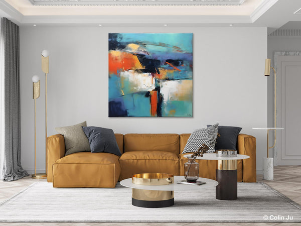 Modern Wall Art Paintings, Canvas Paintings for Bedroom, Buy Wall Art Online, Contemporary Acrylic Painting on Canvas, Large Original Art-Paintingforhome